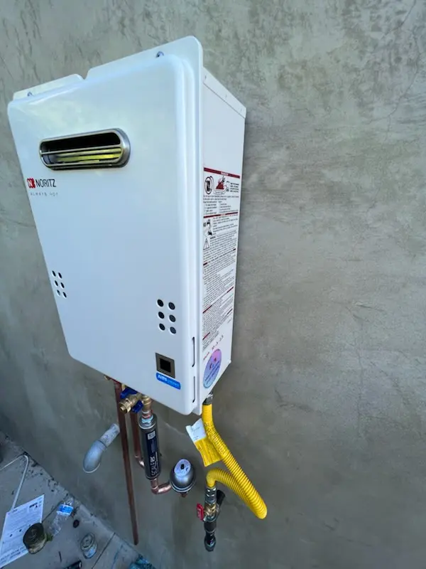 Tankless water heater installation for Webster Park North homes